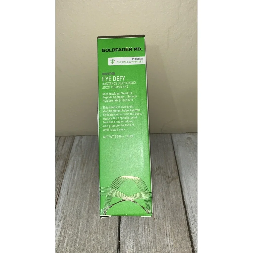 Goldfaden‎ MD Eye Defy Radiance Restoring Skin Treatment Fine Lines 0.5oz